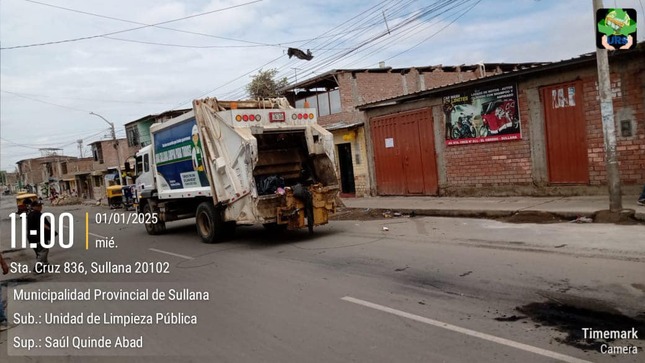 Iniciamos el año comprometido con la limpieza pública 
