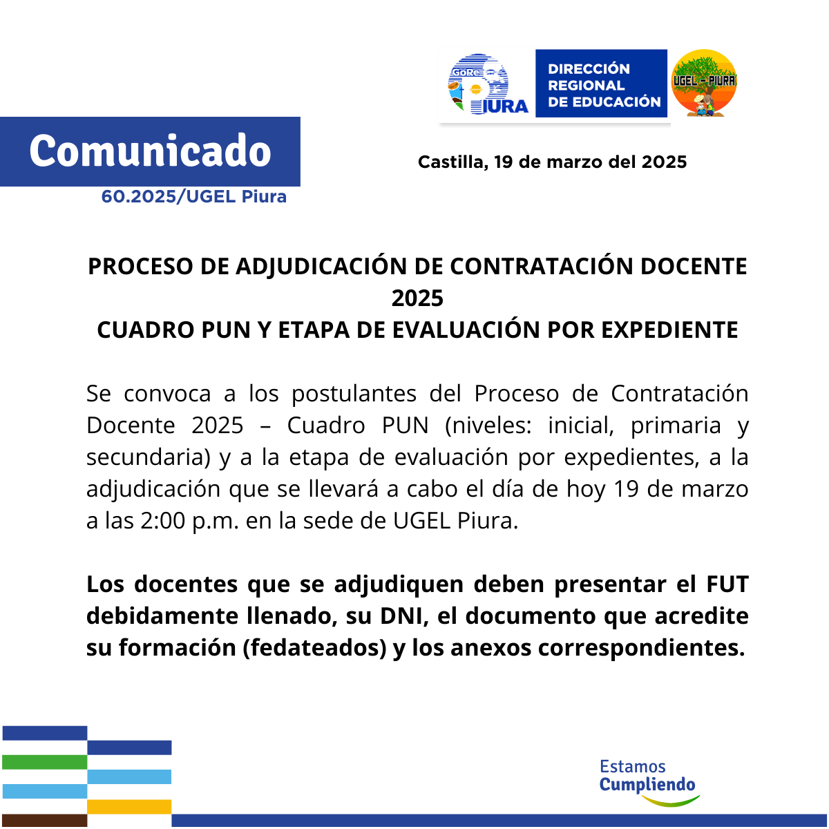 Comunicado
