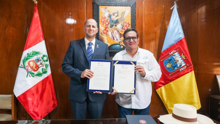 Reconocimiento a embajador de Israel
