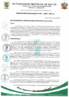 Vista preliminar de documento N°061 RESOLUCION DE ALCALDIA