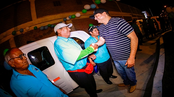 El proyecto también contempló un paradero formal de mototaxis 