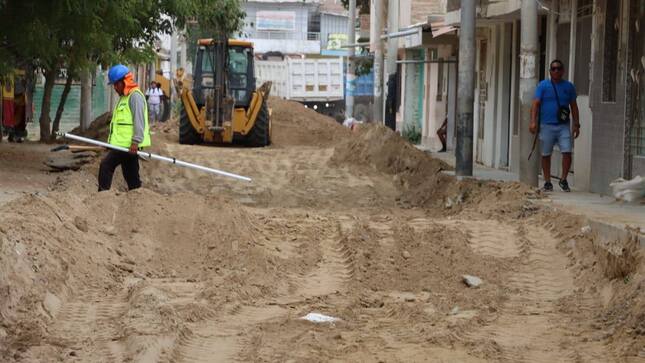 Municipalidad de Sullana inicia obras de pistas y veredas en Urb. López Albujar – I Etapa
