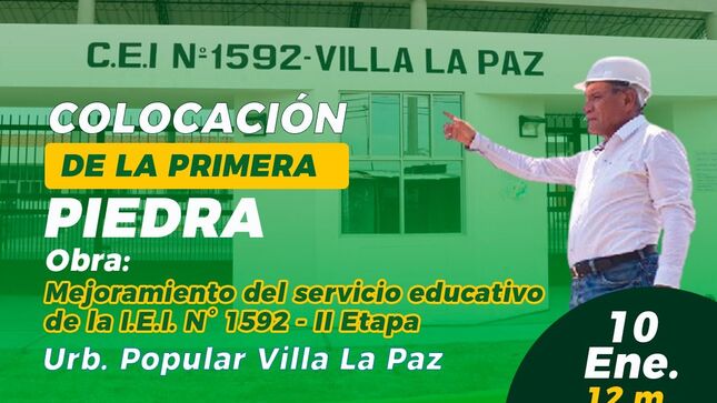 ¡Seguimos apostando por la educación!