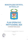 Vista preliminar de documento INFORME DEL POI 2025 - MDP