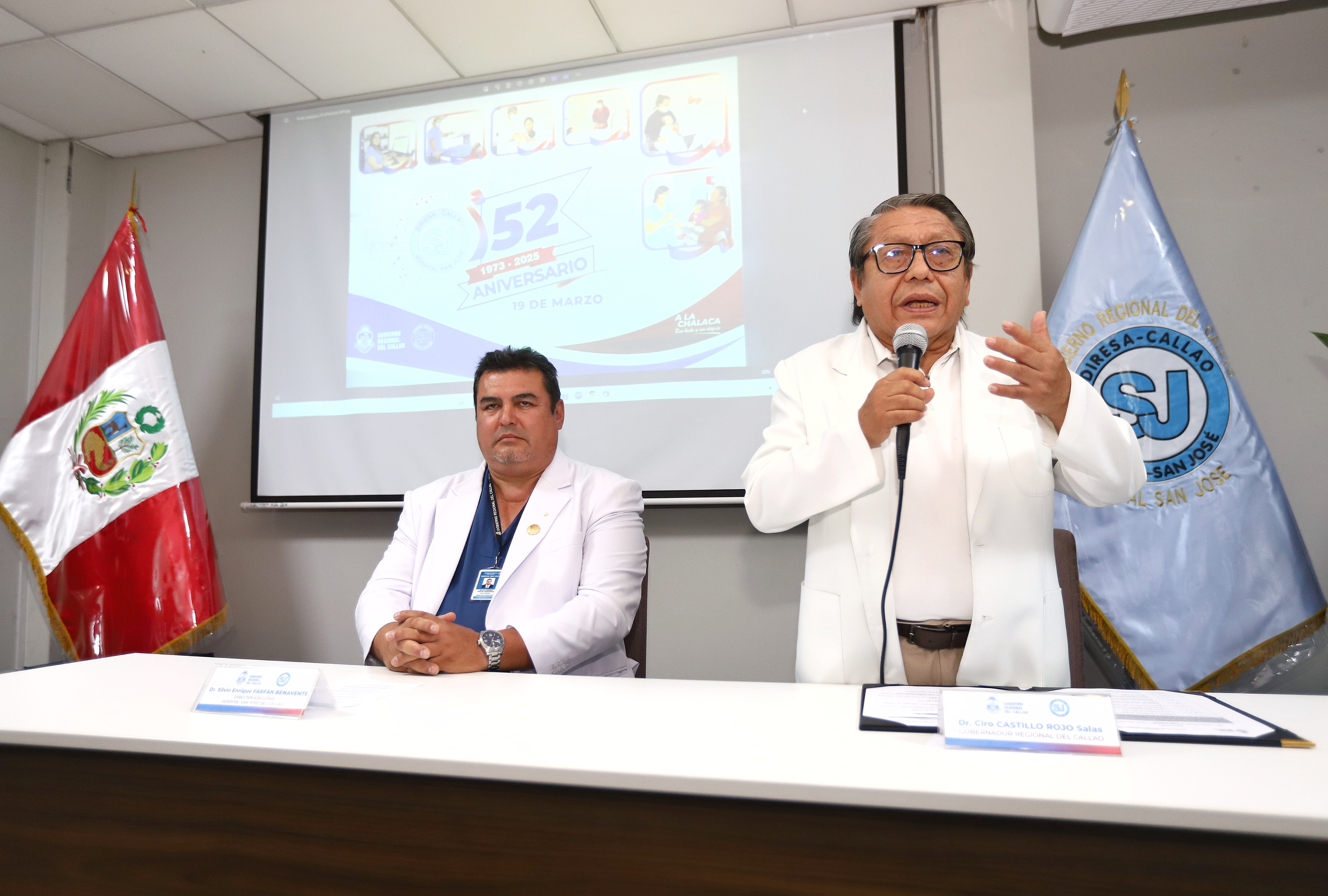 HOSPITAL SAN JOSÉ DEL CALLAO CUMPLE 52 AÑOS