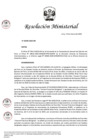 Vista preliminar de documento RM N° 00305-2025-DE (Autorizar viaje al exterior, en misión de estudios, de la Cadete IV año RONDAN O. y del Cadete IV RIVERA P. a EEUU)
