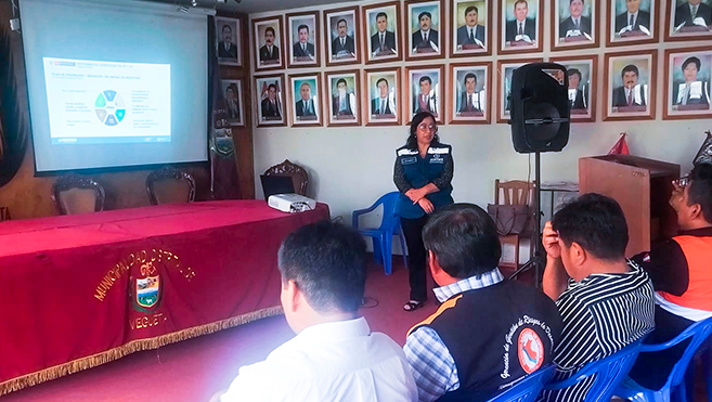 Cenepred asesora a los equipos técnicos de las municipalidades de Huaura y Huaral en la elaboración de sus planes de prevención