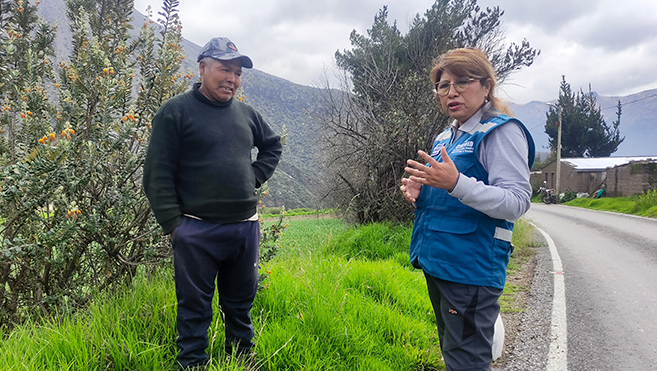 La Coordinadora Regional, la ingeniera Maribel Coayla, participó en la sesión descentralizada del Consejo Regional de Moquegua