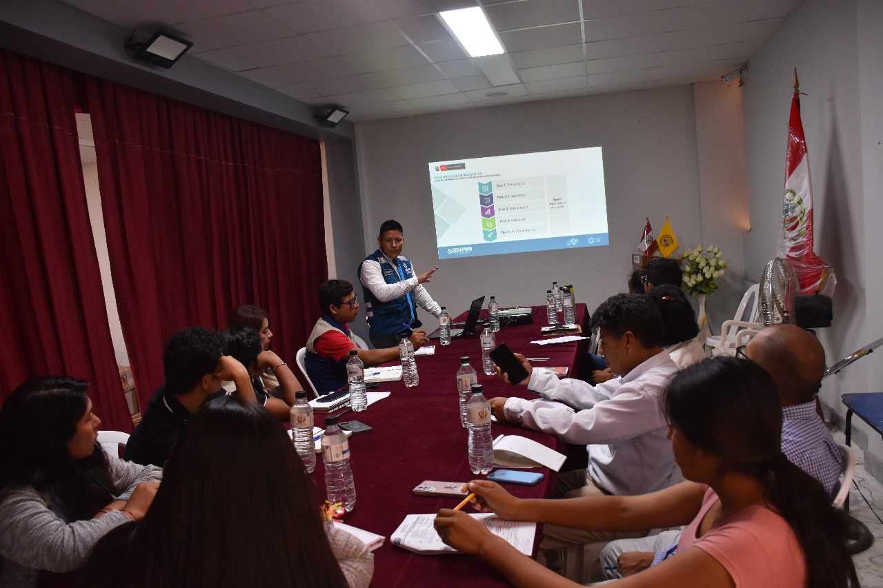 La Municipalidad Distrital de Mariano Nicolás Valcárcel inició la elaboración de su Plan de Prevención y Reducción de Riesgos de Desastres (PPRRD), con la conformación de su Equipo Técnico