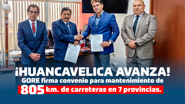 Nota de prensa del gobierno regional de Huancavelica 