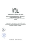 Vista preliminar de documento Reglamento de regula la realización de las Audiencias Públicas de rendición de cuentas del Gobierno Regional de Piura