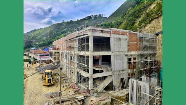 Cajamarca: construcción del Centro de Salud La Ramada superó el 35 % de avance