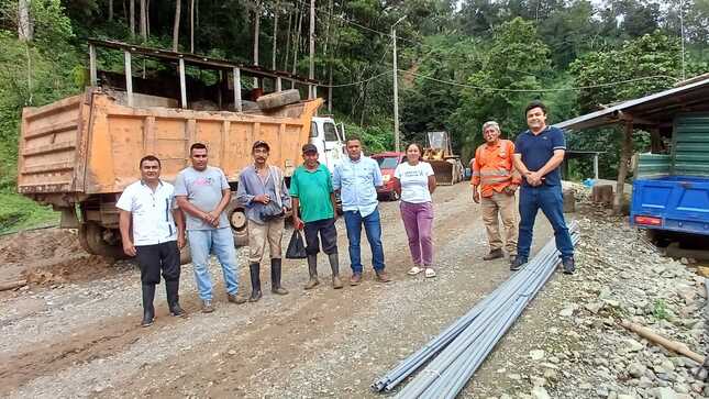 Restaurando el servicio de agua potable en Cashupampa y Shuturumbe