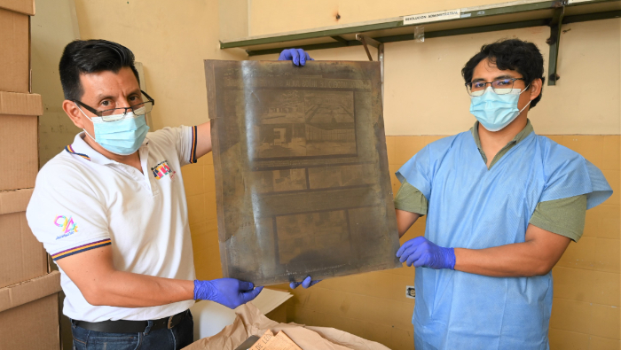 INSN creará archivo histórico tras hallar documentos con más de 100 años de antigüedad