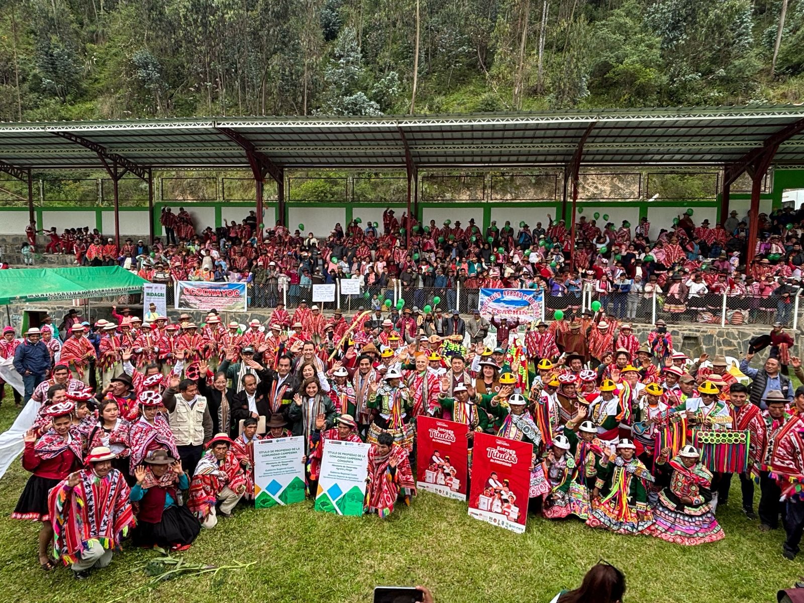 Cusco: Gobierno entrega 503 títulos de propiedad rural individual y 3 títulos a comunidades campesinas