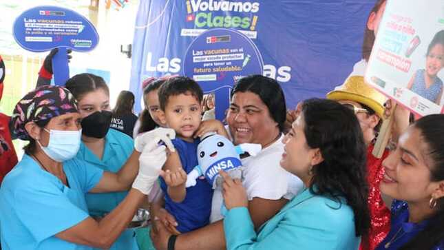 Minsa: retorno a clases protegidos con vacunas completas