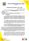 Vista preliminar de documento ORDENANZA MUNICIPAL  N° 040-MDM