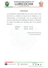 Vista preliminar de documento Comunicado - devolución de expedientes 