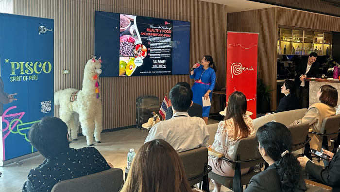 Superalimentos peruanos destacan en evento de Tailandia
