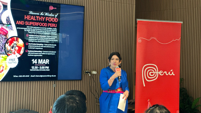 Superalimentos peruanos destacan en evento de Tailandia