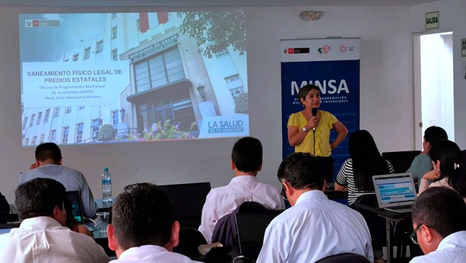 Diresa, Geresa y Unidades Formuladoras refuerzan capacidades en la elaboración de proyectos de inversión para cerrar brechas en salud