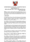 Vista preliminar de documento Resolución Jefatura N.° 133-2025-SUNARP/ZRIX/JEF