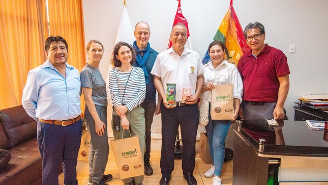 Municipalidad de Kimbiri recibe la visita de empresarios alemanes y franceses