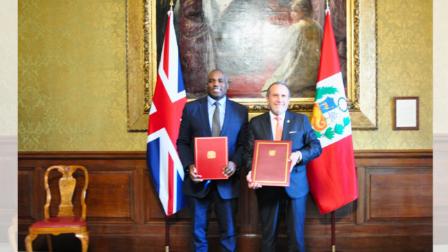 En Londres cancilleres del Perú y Reino Unido fortalecen su relación bilateral con acuerdo histórico sobre doble imposición