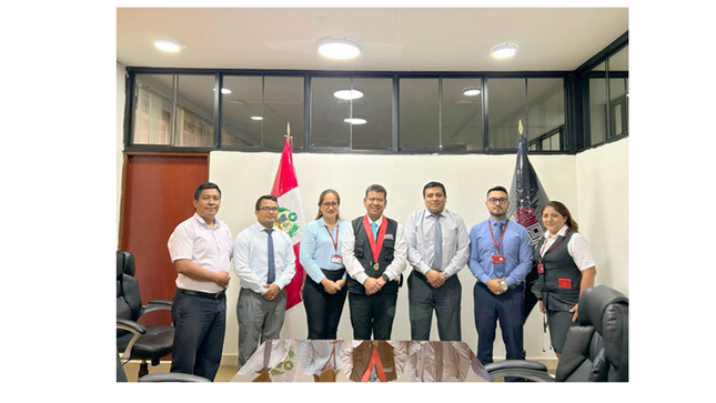Jefe de Odanc Tumbes sostuvo reunión de Coordinación con Administradores y coordinadores del Distrito Judicial de Tumbes