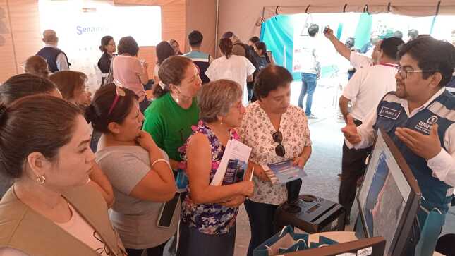 CENEPRED participa en la feria del Hospital Honorio Delgado - Hideyo Noguchi para promover la GRD