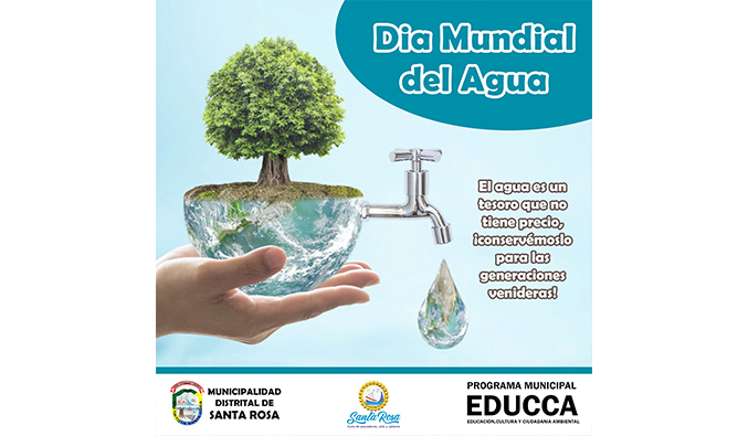 Cada 22 de marzo, el mundo celebra el Día Mundial del Agua, una fecha establecida por las Naciones Unidas en 1993 para reflexionar sobre la importancia de este recurso vital y promover su gestión sostenible. 
El agua es fuente de vida y un derecho fundamental, pero también un recurso que debemos cuidar y preservar.
Pequeñas acciones pueden marcar una gran diferencia, como cerrar el grifo mientras lavamos los dientes, reparar fugas, recolectar agua de lluvia, y reutilizar el agua cuando sea posible.
Ing. Jorge Luis Salazar e Ingunza.
Jefe de Imagen Institucional y Relaciones Públicas.