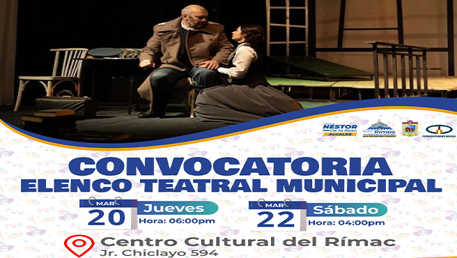 ¡𝐂𝐎𝐍𝐕𝐎𝐂𝐀𝐓𝐎𝐑𝐈𝐀 𝐏𝐀𝐑𝐀 𝐄𝐋 𝐄𝐋𝐄𝐍𝐂𝐎 𝐓𝐄𝐀𝐓𝐑𝐀𝐋 𝐌𝐔𝐍𝐈𝐂𝐈𝐏𝐀𝐋!