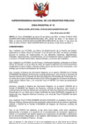 Vista preliminar de documento Resolución Jefatura N.° 138-2025-SUNARP/ZRIX/JEF