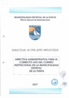 Vista preliminar de documento Directiva Nº013-2017-MDLP/OGA