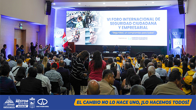 ¡ VI Foro Internacional de Seguridad Ciudadana y Empresarial para Fortalecer las Estrategias y Prevención !