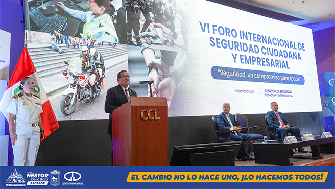 ¡ VI Foro Internacional de Seguridad Ciudadana y Empresarial para Fortalecer las Estrategias y Prevención !