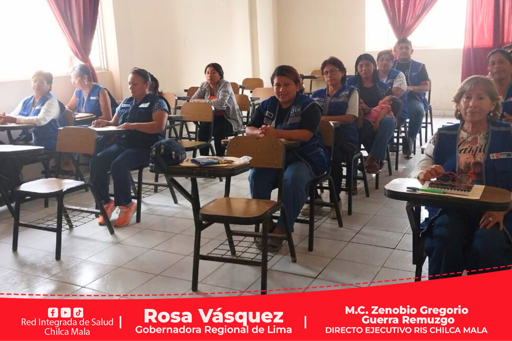 RIS Chilca Mala capacita a Agentes Comunitarios con estrategias antidengue en Mala