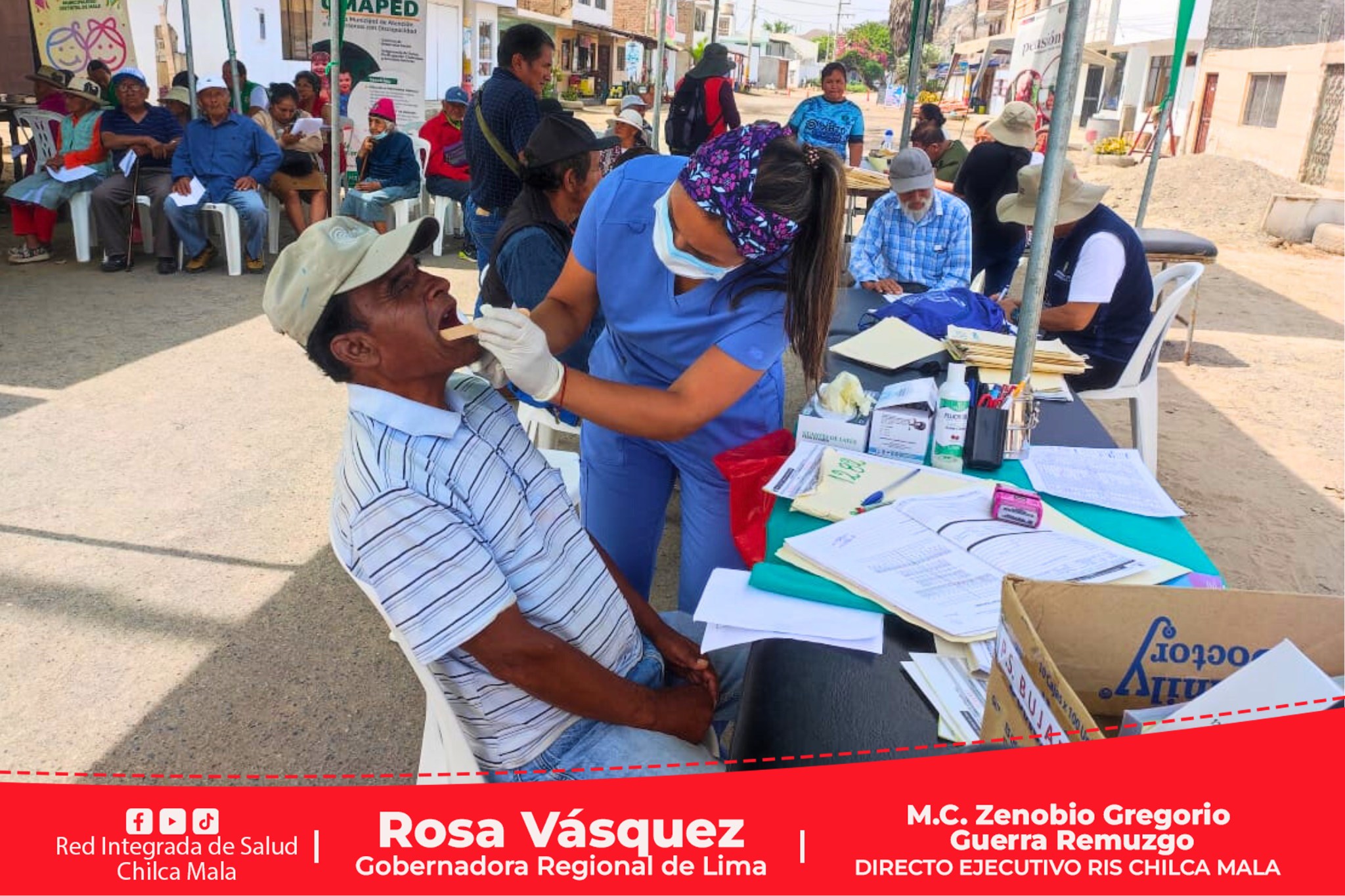 RIS Chilca Mala realiza Campaña de Salud Integral - Afiliación y Actualización de datos SIS