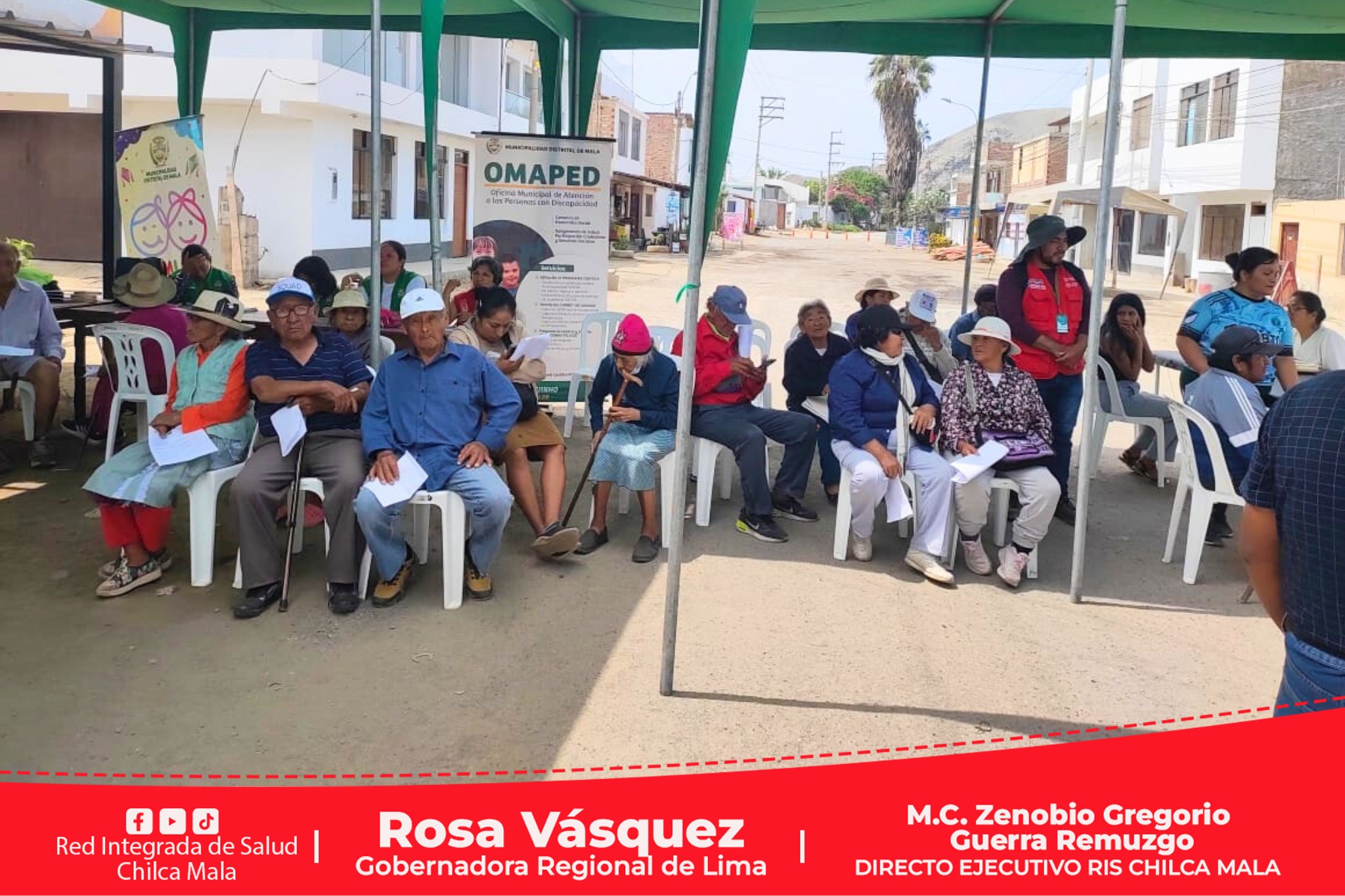 RIS Chilca Mala realiza Campaña de Salud Integral - Afiliación y Actualización de datos SIS