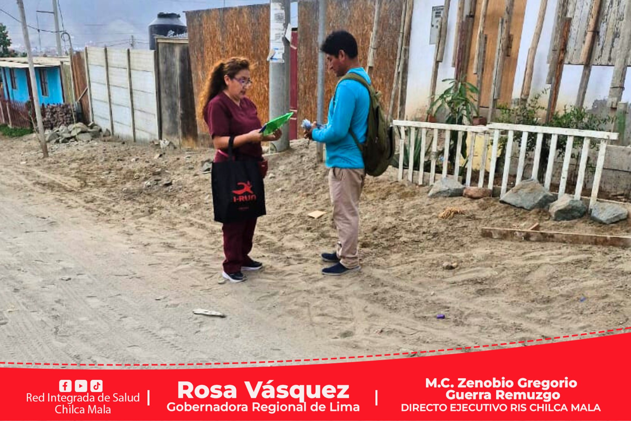 RIS Chilca Mala: Se realiza barrido de gestantes en Olof Palme