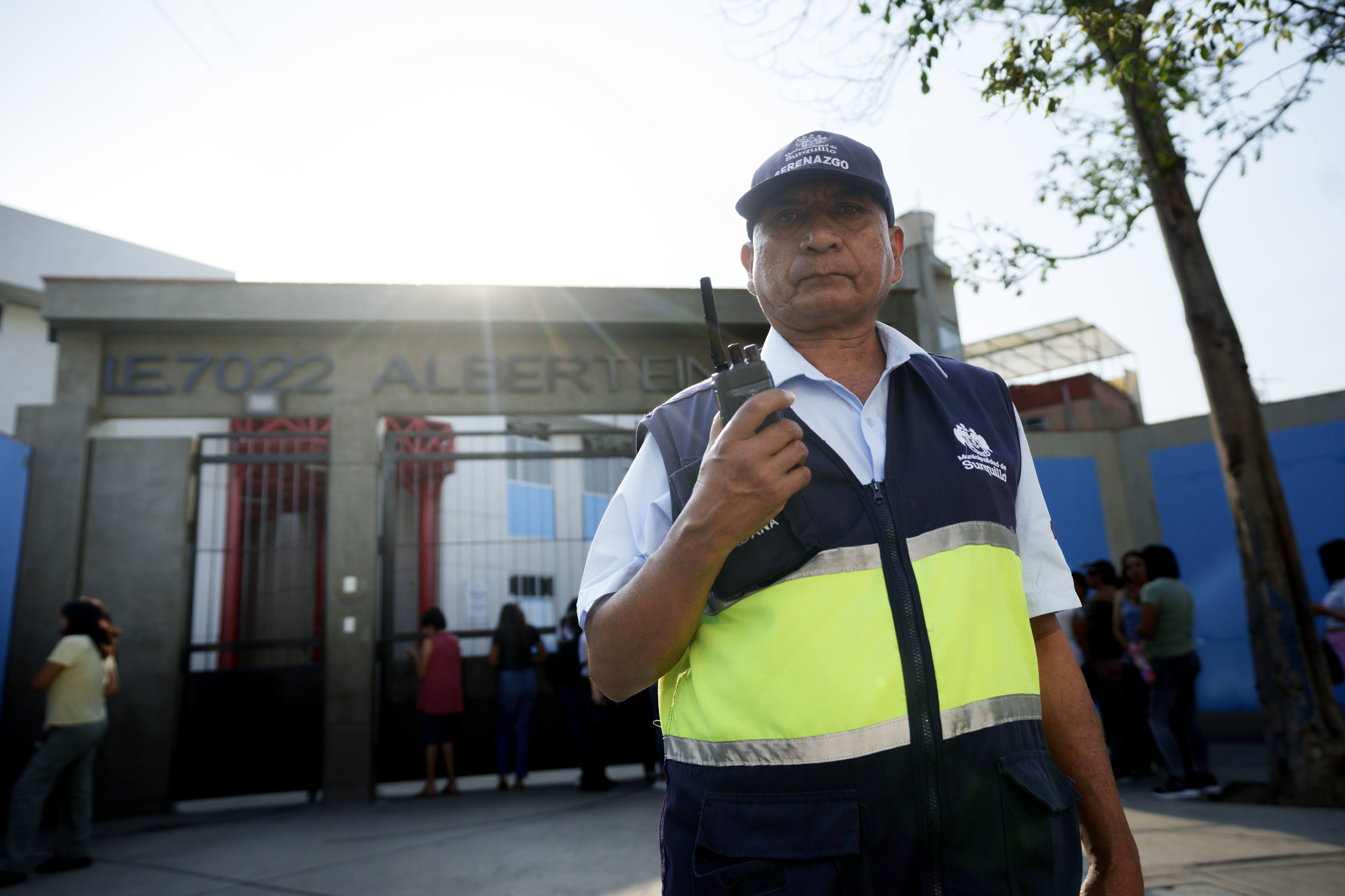 Surquillo refuerza la seguridad de los colegios en el inicio del año escolar 2025