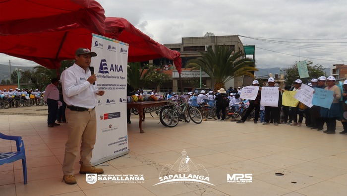 Así se realizó la Gran bicicleteada en el marco del Día Mundial del Agua