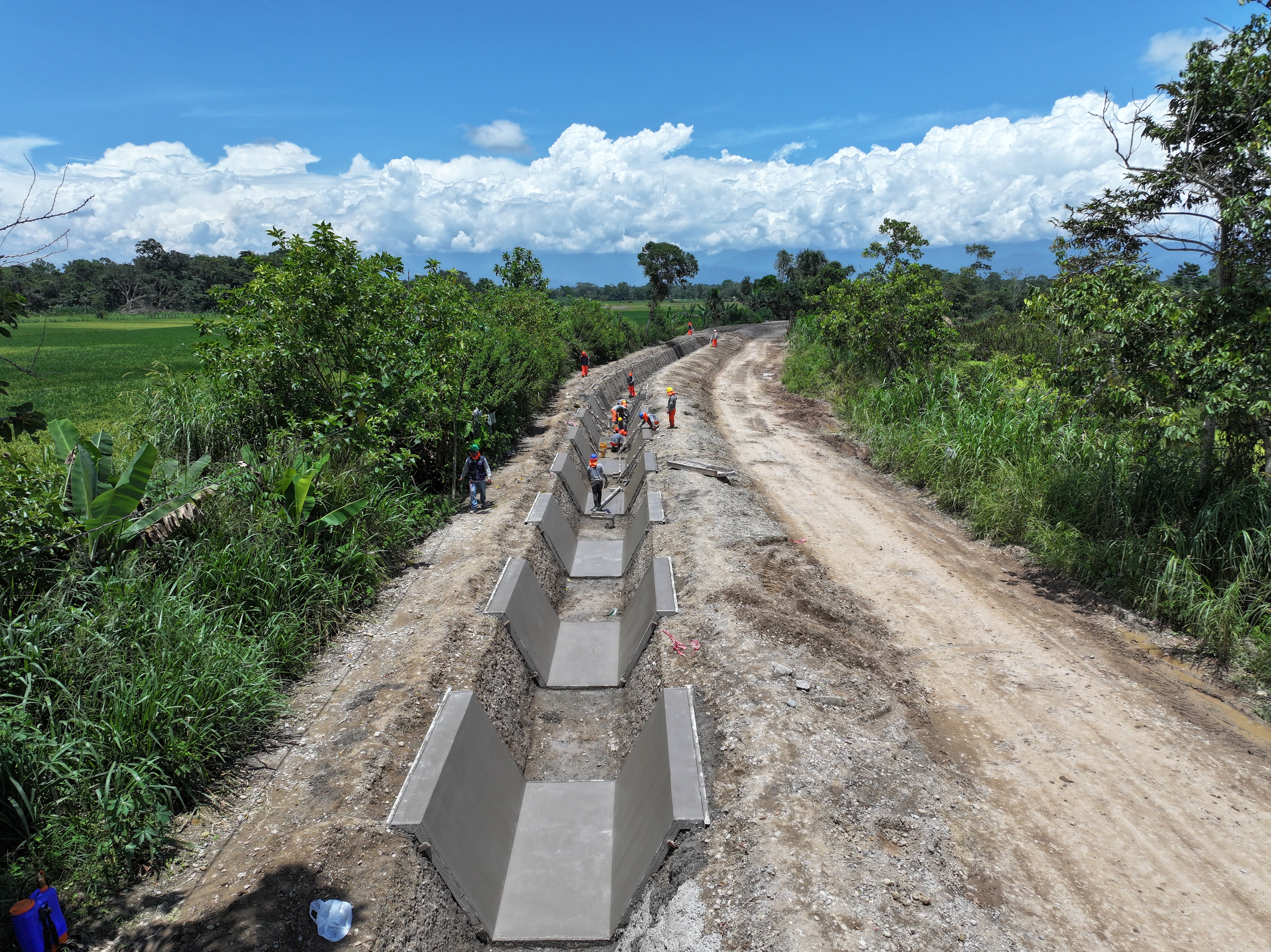 Mejoramiento del servicio de agua para riego del canal Tioyacu – La Unión