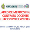 Vista preliminar de documento CUADRO FINAL ESPECIALIDAD MATEMATICA, ED. FÍSICA; Y, EBA INICIAL