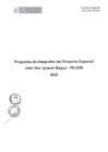Vista preliminar de documento Programa de Integridad del PEJSIB 2025