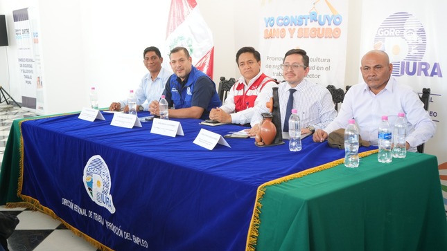 Piura: Impulsan cultura de seguridad en construcción civil con campaña “Yo Construyo Sano y Seguro”