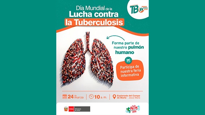 Con una feria informativa y formación de símbolo emblemático este 24 de marzo se celebrará el Día Mundial de la Tuberculosis