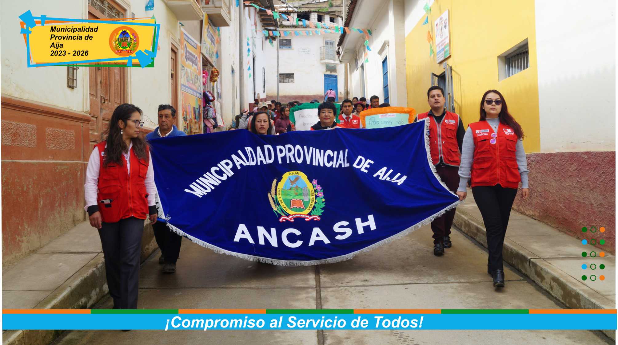 Municipalidad Provincial de Aija articula esfuerzos para apoyar a menores en orfandad