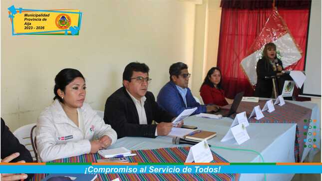 La 7ma. Mesa de trabajo Multisectorial 