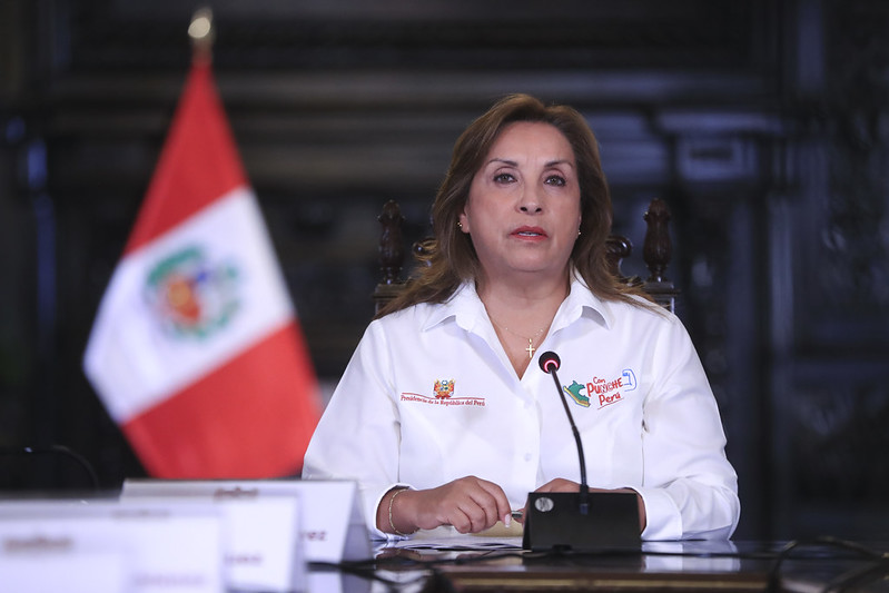 Presidenta Boluarte brindó reporte sobre acciones contra la delincuencia.